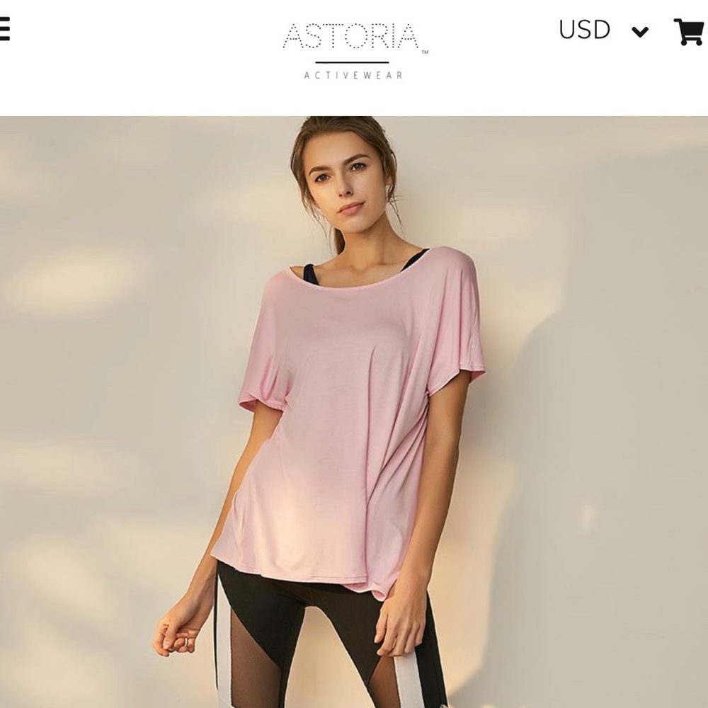 Astoria activewear cover t-shirts